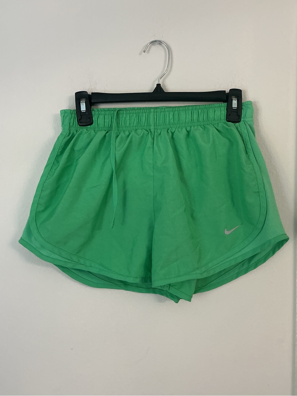 Nike Women's Bright Green Athletic Running Shorts